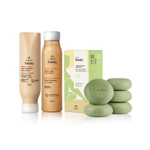 Kit Nutritivo Tododia Pêssego e Amêndoa e Sabonete Alecrim e Sálvia (3 produtos) [NATBRA-236563]
