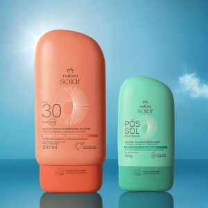 Kit Protetor Solar Corporal FPS 30 e Gel Hidratante Pós-sol Natura Solar
