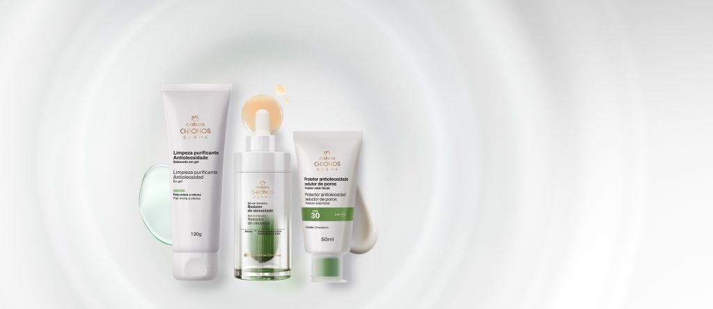 Kit Rotina para Pele Oleosa Chronos Derma (3 produtos)