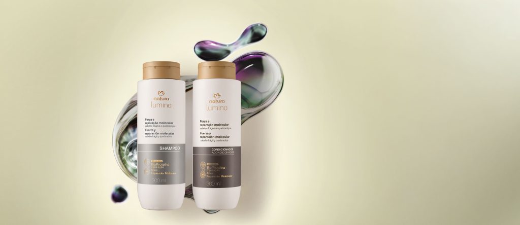 Kit Shampoo e Condicionador Lumina Força e Reparação Molecular (2 produtos)
