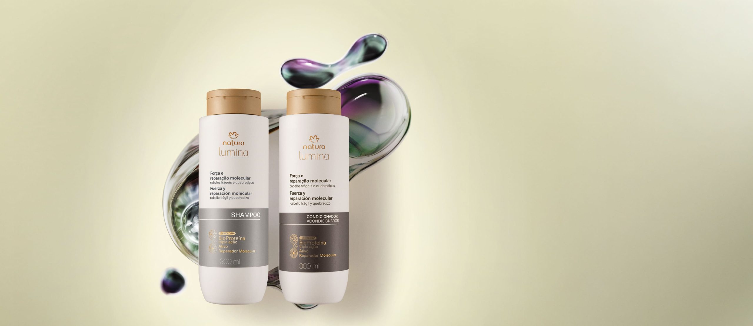 Kit Shampoo e Condicionador Lumina Forca e Reparacao Molecular 2 scaled