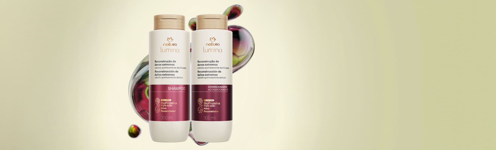 Kit Shampoo e Condicionador Reconstrucao de Danos