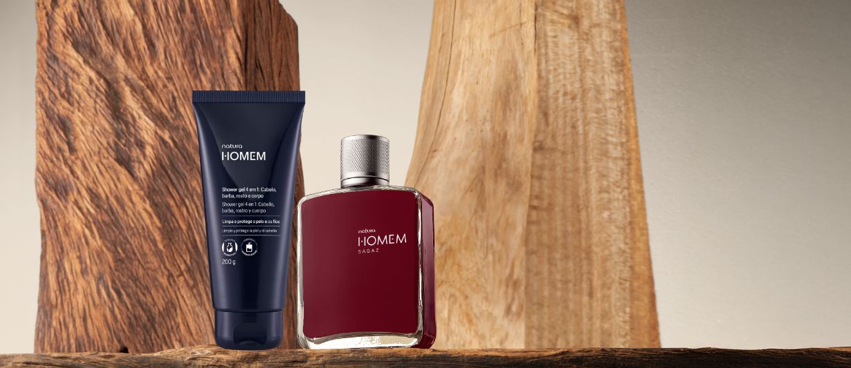 Kit Shower Gel 4 em 1 e Deo Parfum Natura