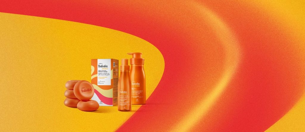 Kit Tododia Energia Flor de Gengibre e Tangerina com Sabonete, Hidratante e Body Splash (3 produtos)