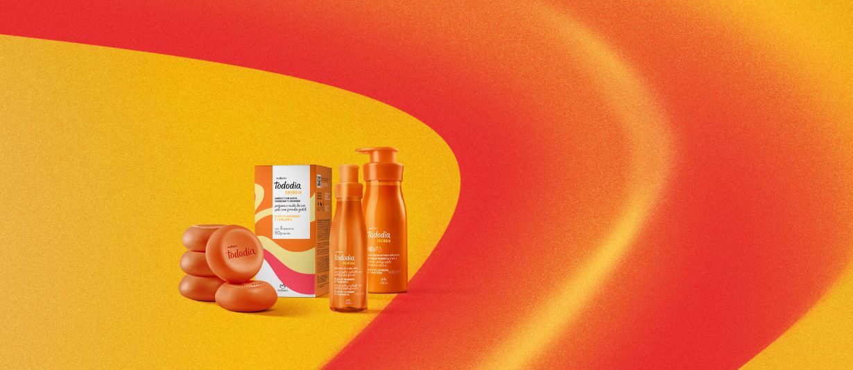 Kit Tododia Energia Flor de Gengibre e Tangerina com Sabonete