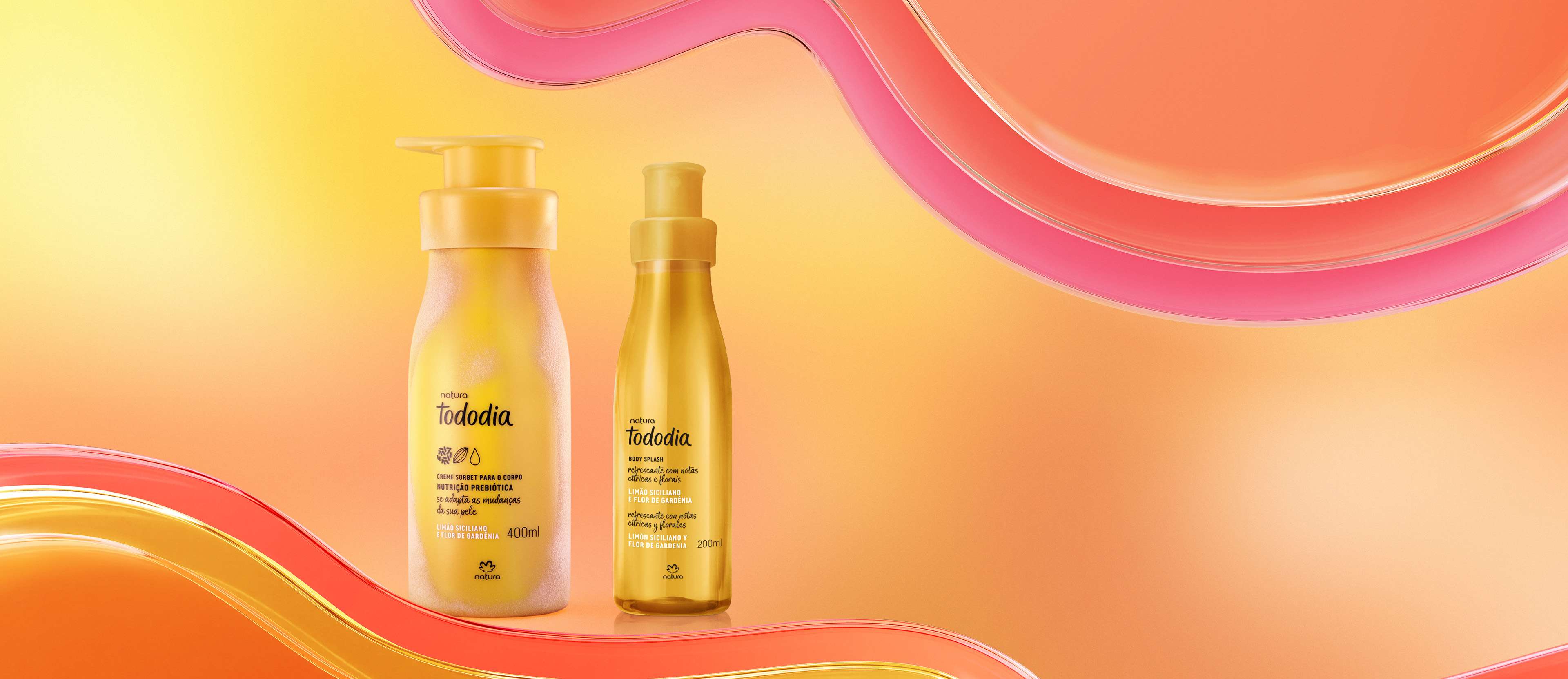 Kit Tododia Limão Siciliano e Flor de Gardênia