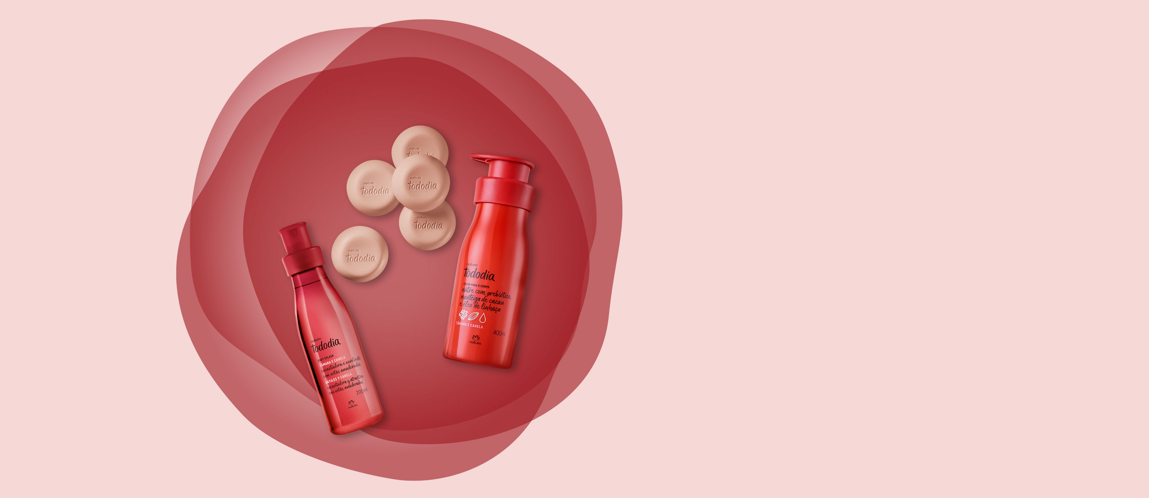 Kit Tododia Tâmara e Canela com Sabonete, Hidratante e Body Splash (3 produtos) 2 Kit Tododia Tâmara e Canela em destaque