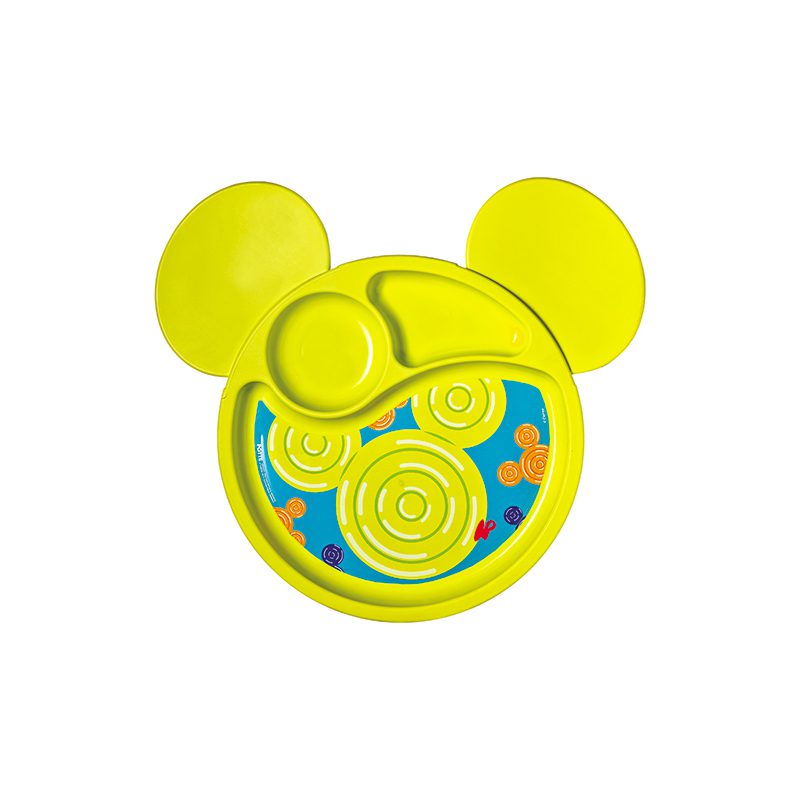 Prato Com Divisorias Mickey
