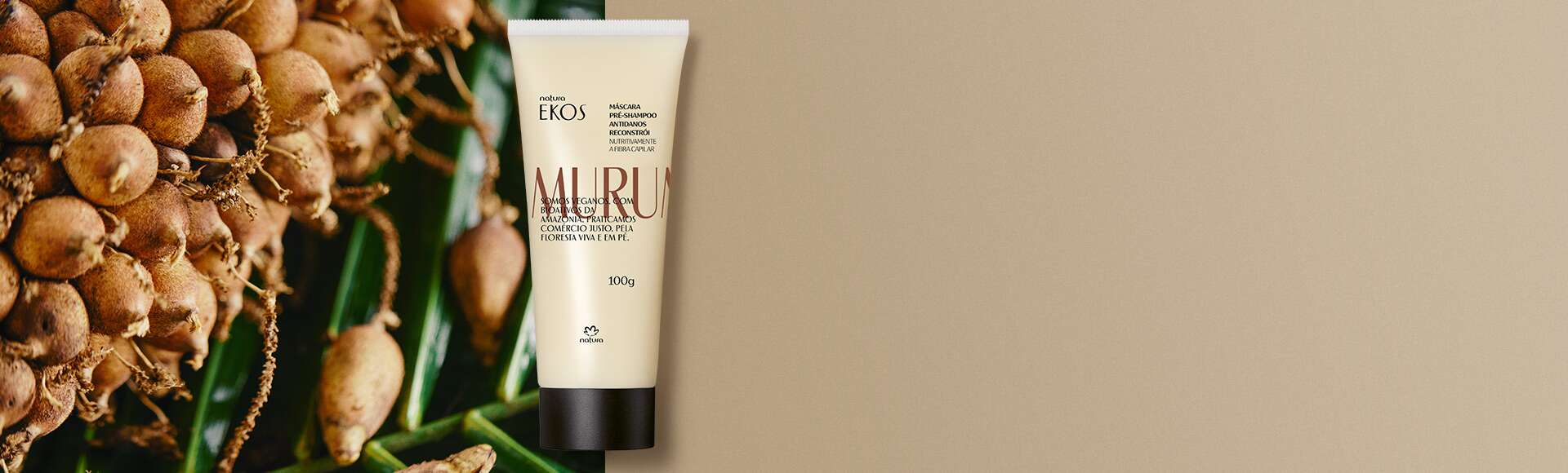 Pré-shampoo Ekos Murumuru 1 Pre shampoo Ekos Murumuru