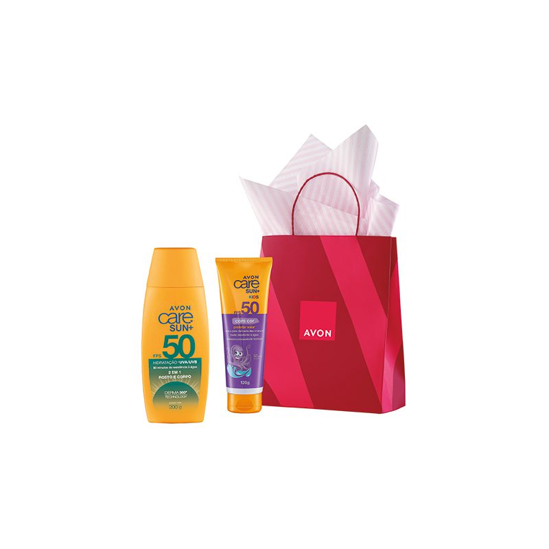 Presente Avon Care Protecao Solar Família