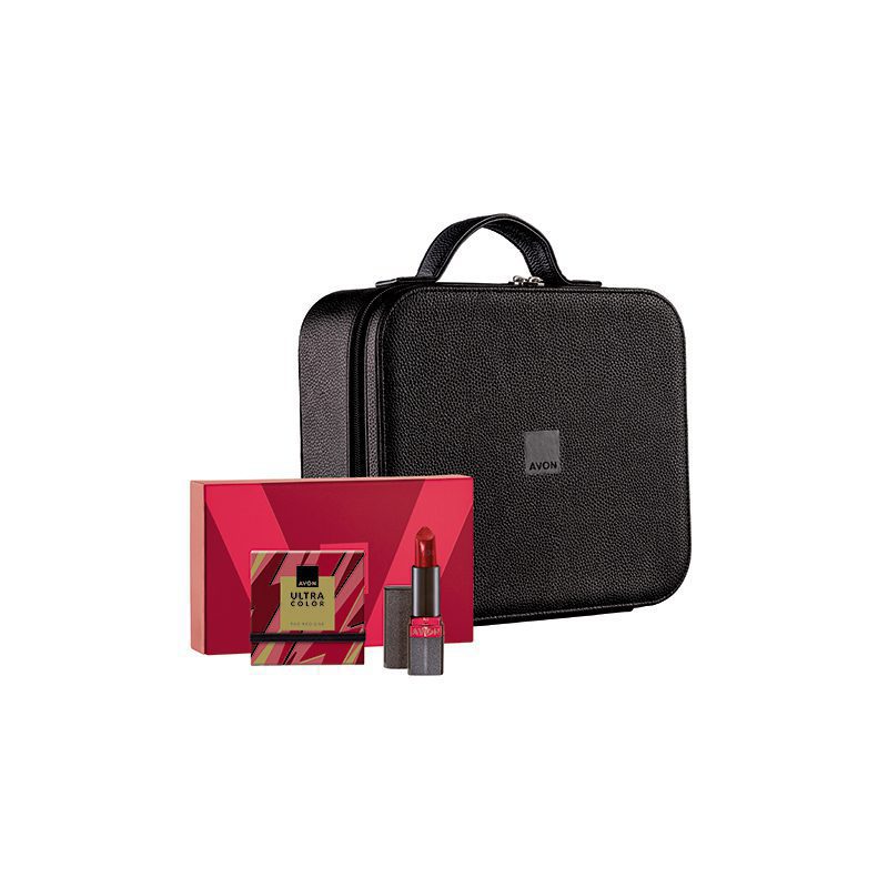 Presente Avon Duo Super Especial Vermelho Glitz