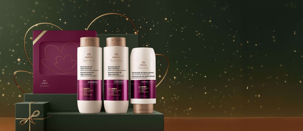 Presente Natura Lumina Reconstrução (3 produtos)