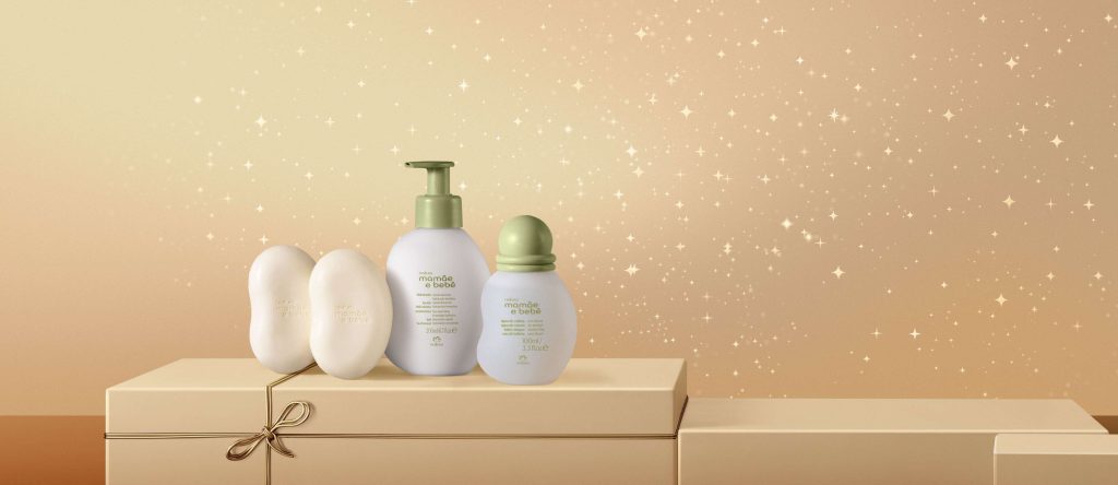 Presente Natura Mamãe e Bebê (3 produtos)