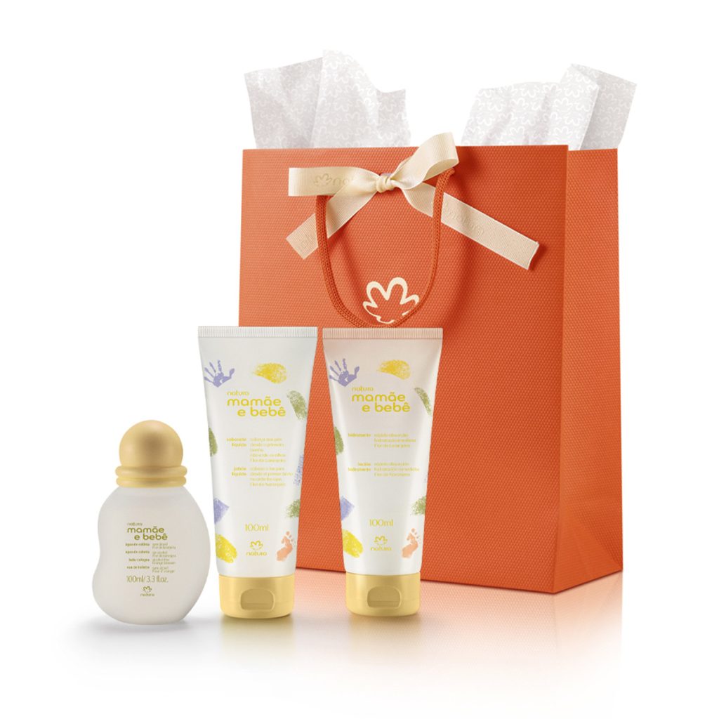Presente Natura Mamãe e Bebê Flor de Laranjeira (3 produtos)