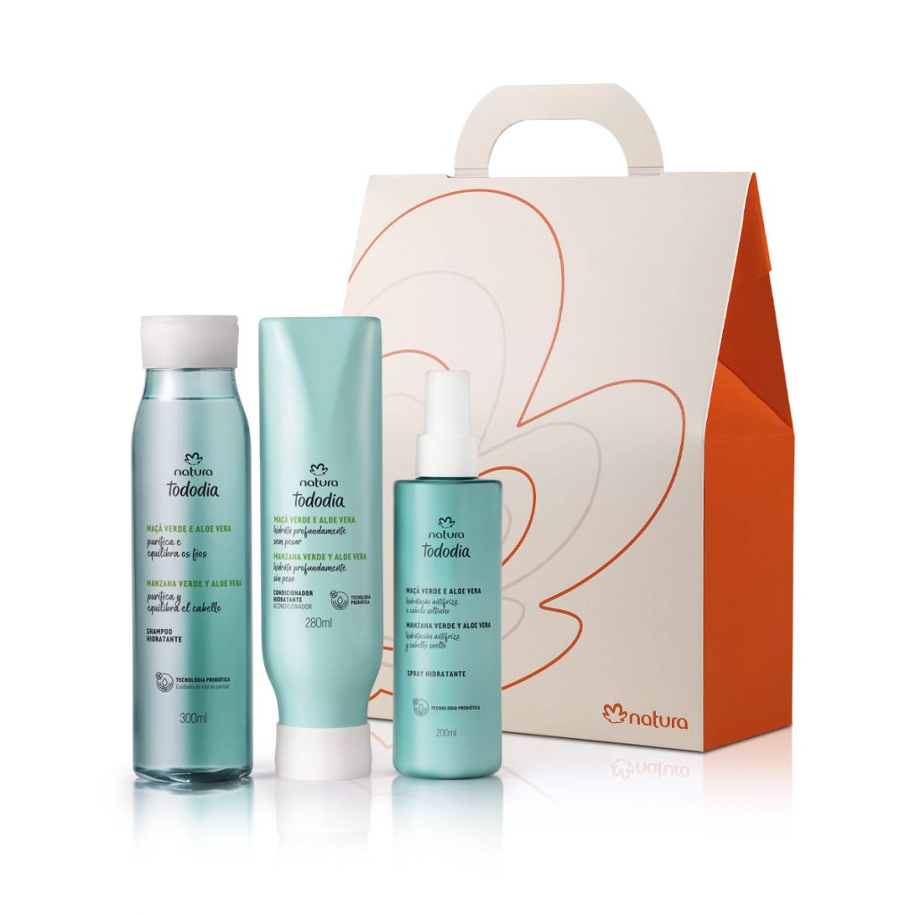 Presente Natura Tododia Cabelos Hidratação (3 produtos)
