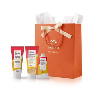Presente Natura Tododia Pêssego e Flor de Cravo (3 produtos)