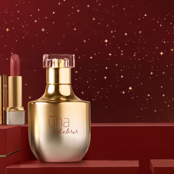Presente Natura Una Celebrar com Batom Nude (2 produtos) [NATBRA-210403]