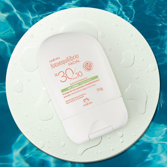 Protetor Facial Gel Creme FPS 30 FPUVA 10 Fotoequilíbrio