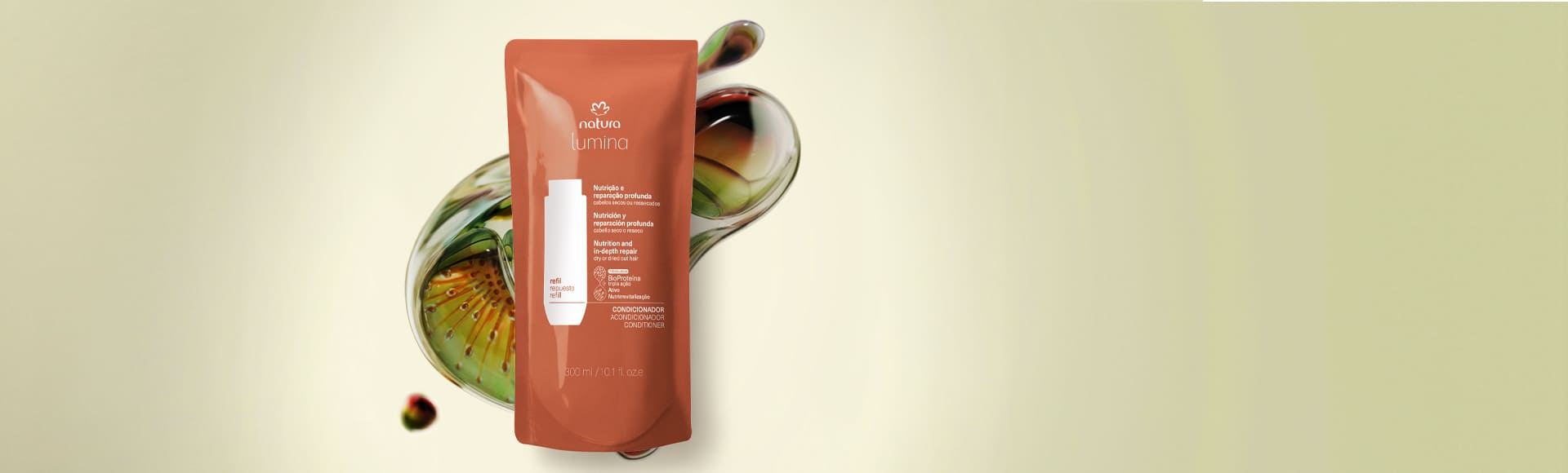 Refil Condicionador Polinutrição para Nutrição e Reparação Profunda 1 Refil Condicionador Polinutricao para Nutricao e Reparacao Profunda