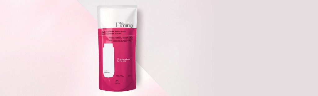 Refil Condicionador Provitalidade para Cabelos Quimicamente Danificados Lumina