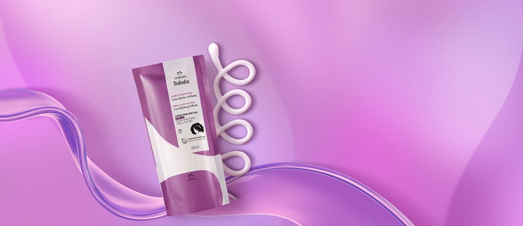 Refil Creme para Pentear Cachos Tododia Amora e Óleo de Coco