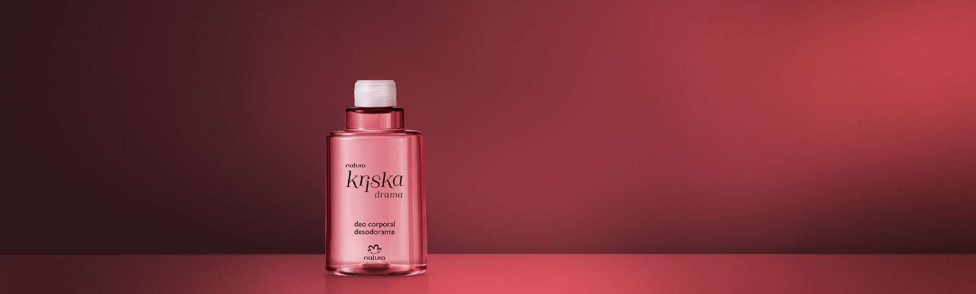 Refil Desodorante Corporal Kriska Drama Feminino 100 ml