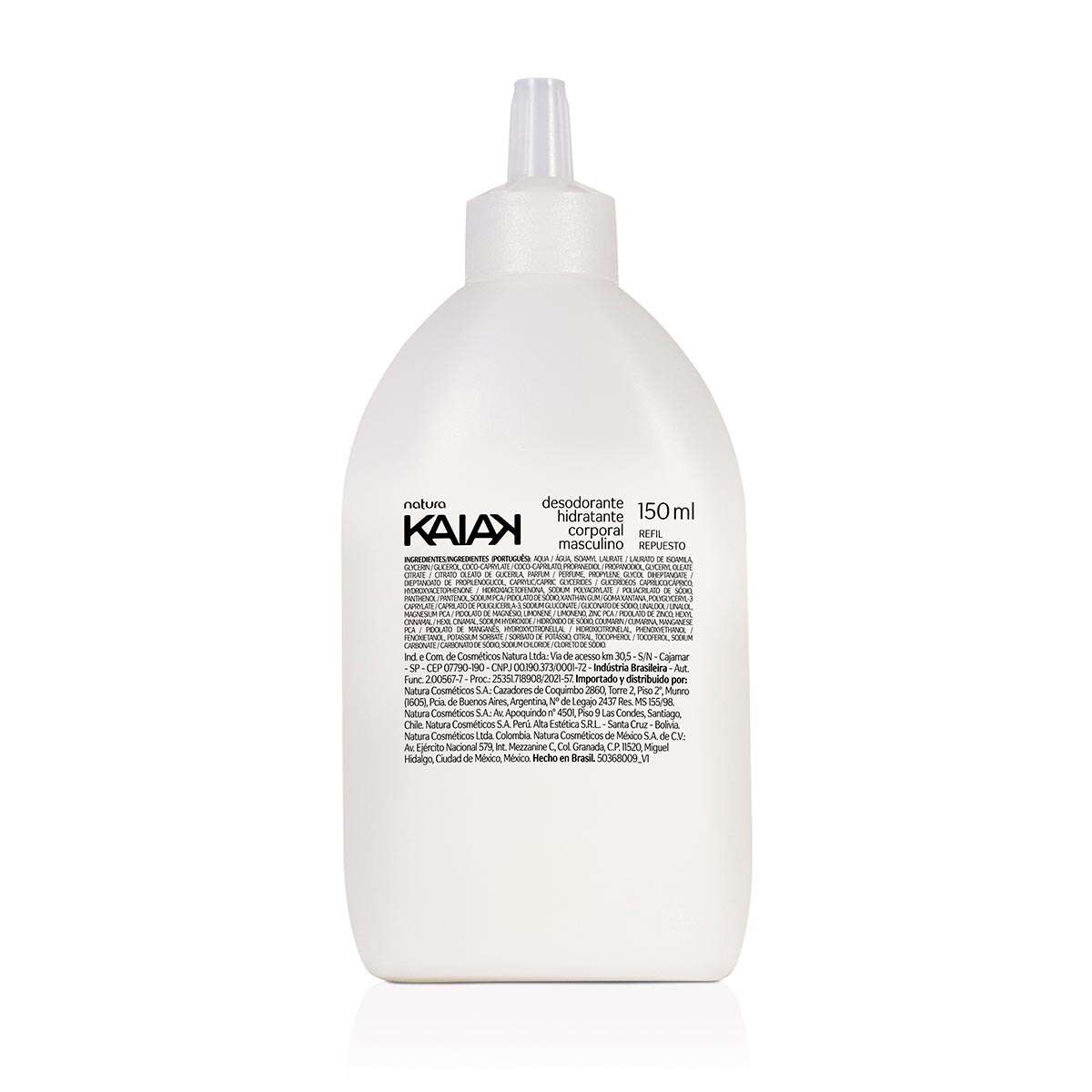 Refil Desodorante Hidratante Corporal Kaiak Masculino