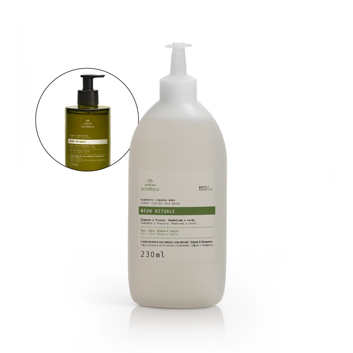 Refil Sabonete Liquido para Maos Bothanica Meum Rituale