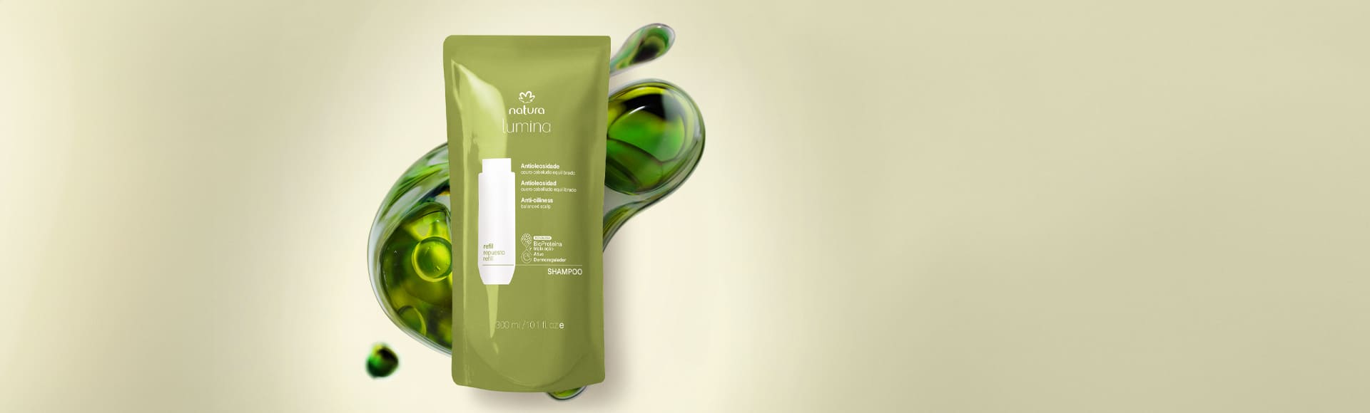 Refil Shampoo Equilibrante Antioleosidade 2 Refil Shampoo Equilibrante Antioleosidade