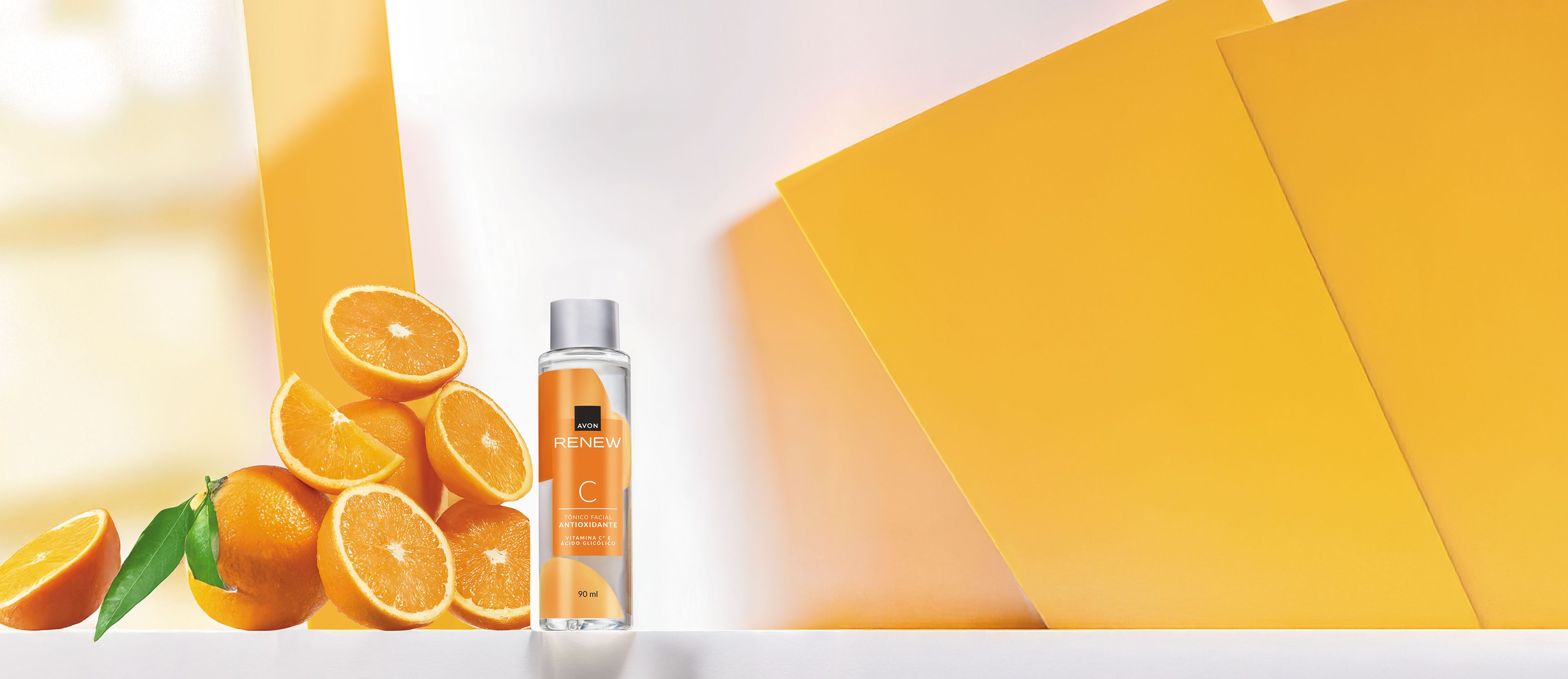 Banner Renew Tônico Facial Antioxidante