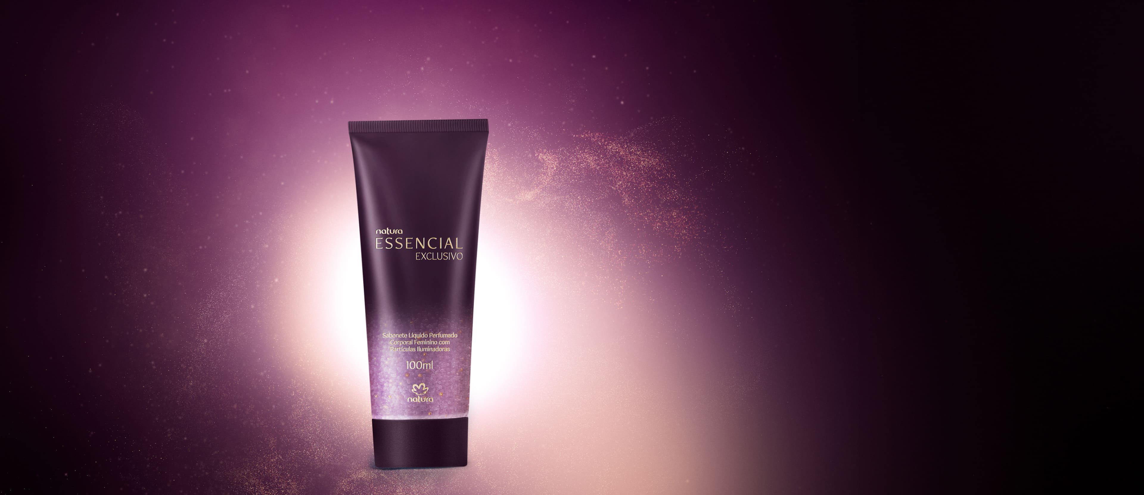Sabonete Líquido Corporal com Partículas Iluminadoras Essencial Exclusivo Feminino 2 Sabonete Liquido Corporal com Particulas Iluminadoras Essencial Exclusivo Feminino