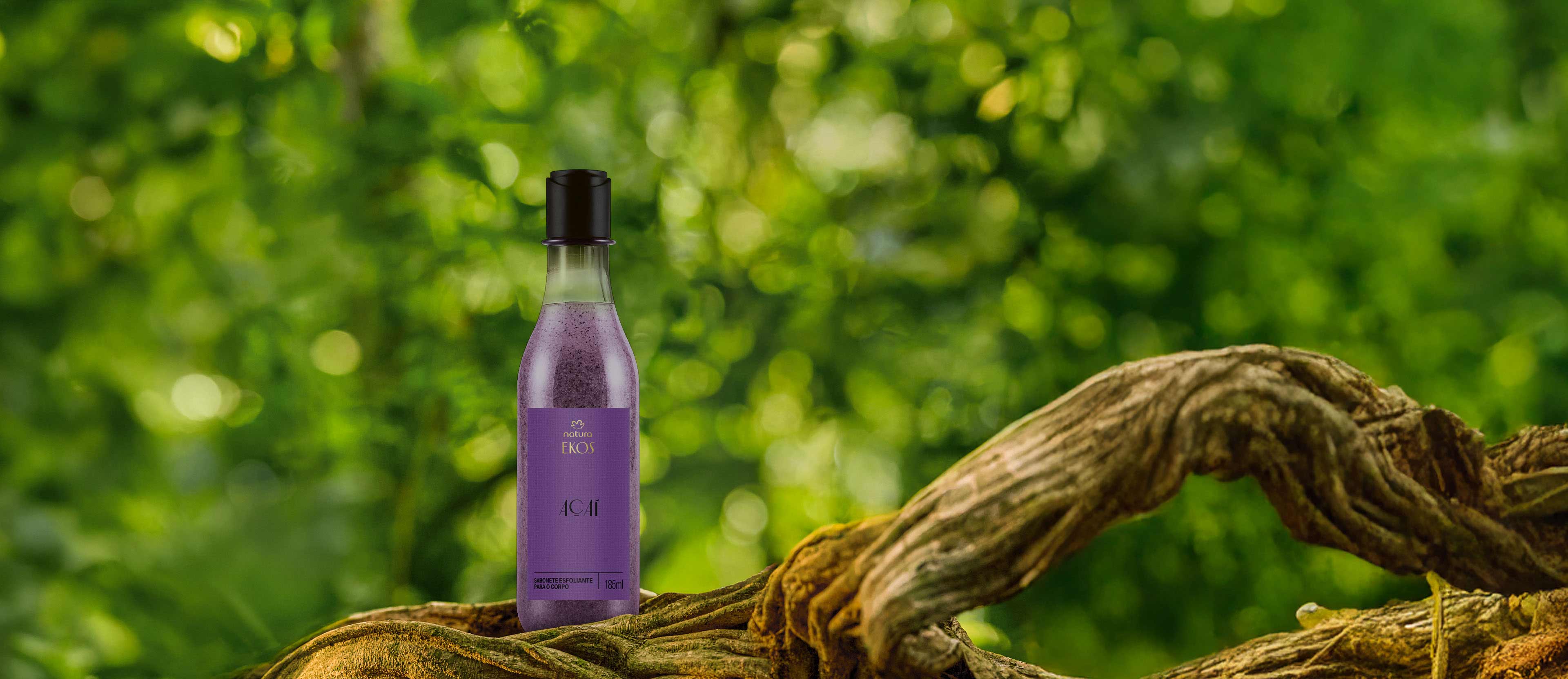 Sabonete Liquido Esfoliante para o Corpo Ekos Acai