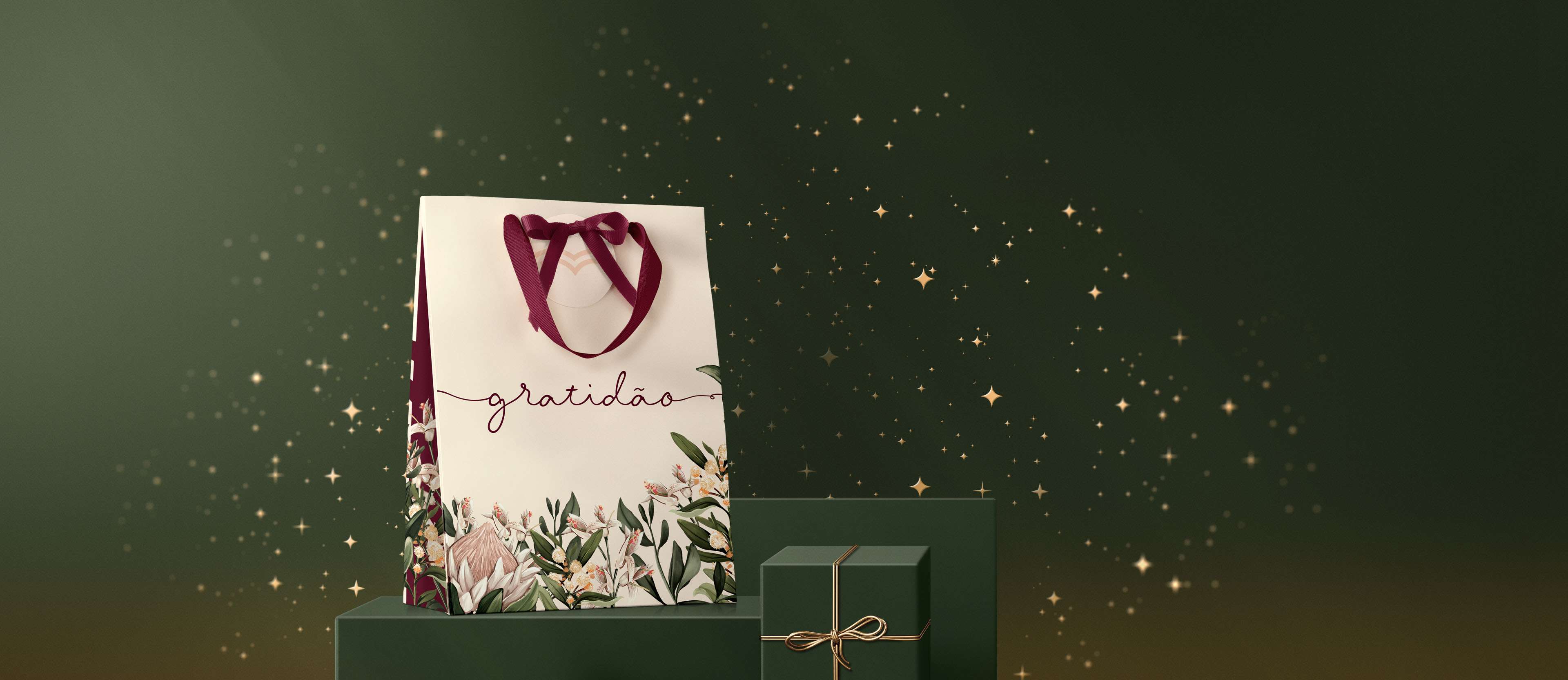 Sacola Premium Gratidão Crer Para Ver em destaque