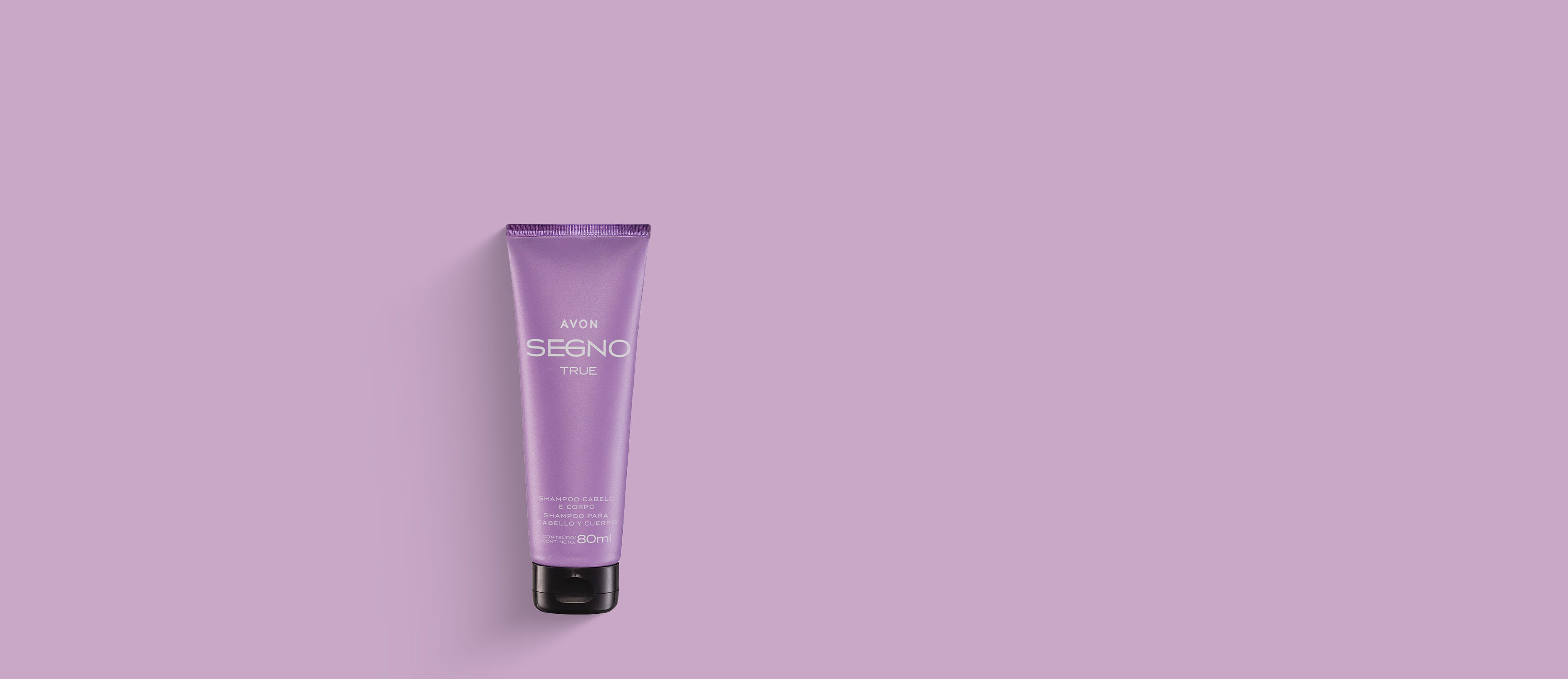 Segno True Shampoo cabelo e corpo 2 Banner desktop do Segno True Shampoo