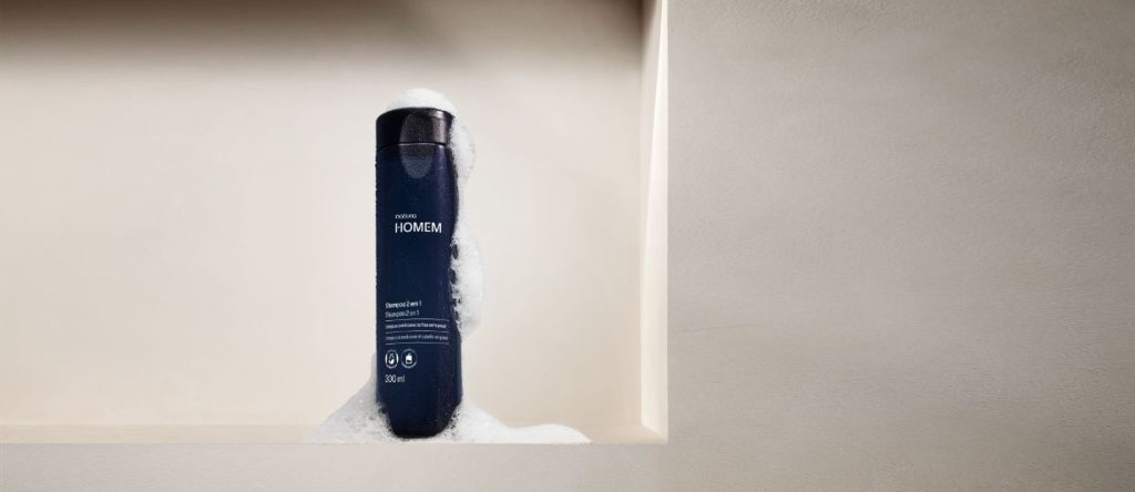 Shampoo 2 em 1 Natura Homem