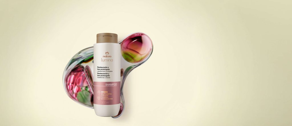 Shampoo Lumina Restaurador para Restauração e Liso Prolongado