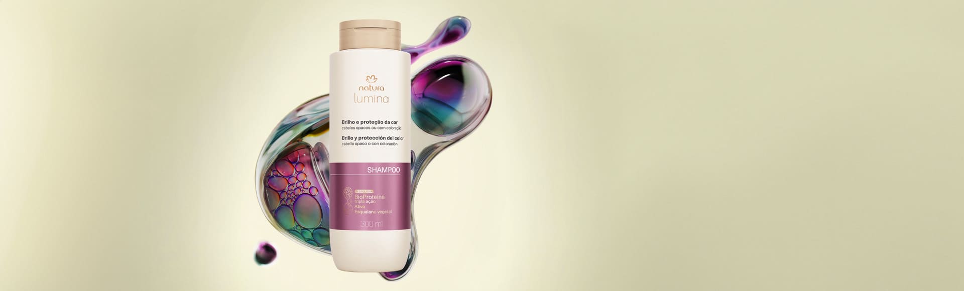 Shampoo Revitalizante Brilho e Protecao da Cor
