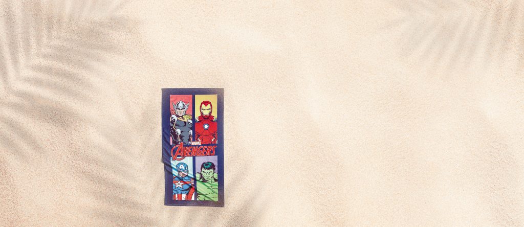 Toalha de Banho Avengers