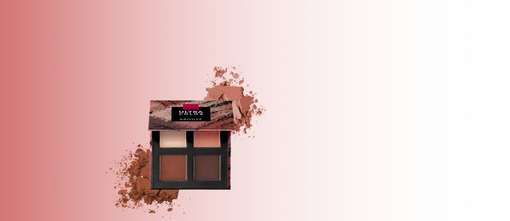 ULTRA COLOR PALETA DE SOMBRAS PARA OLHOS BRONZE