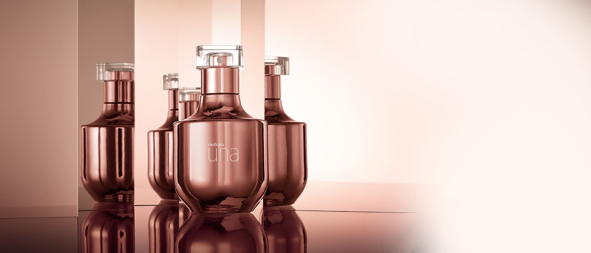 Una 75 ml 2 Frasco elegante do Natura Una Deo Parfum 75 ml