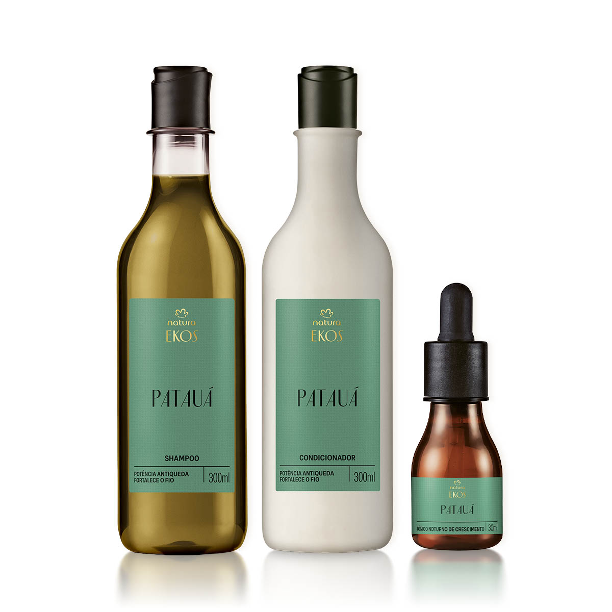 Kit Ekos Patauá Shampoo, Condicionador e Tônico 4 Shampoo e condicionador Ekos Patauá