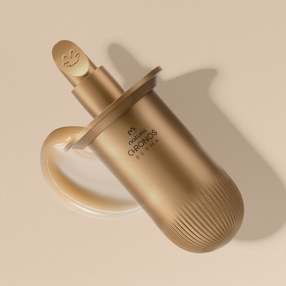Aplicação do Refil Super Sérum para Olhos Chronos Derma