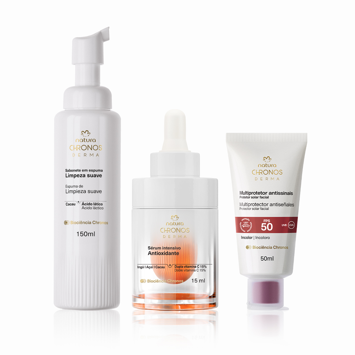 Sabonete em Espuma Chronos Derma
