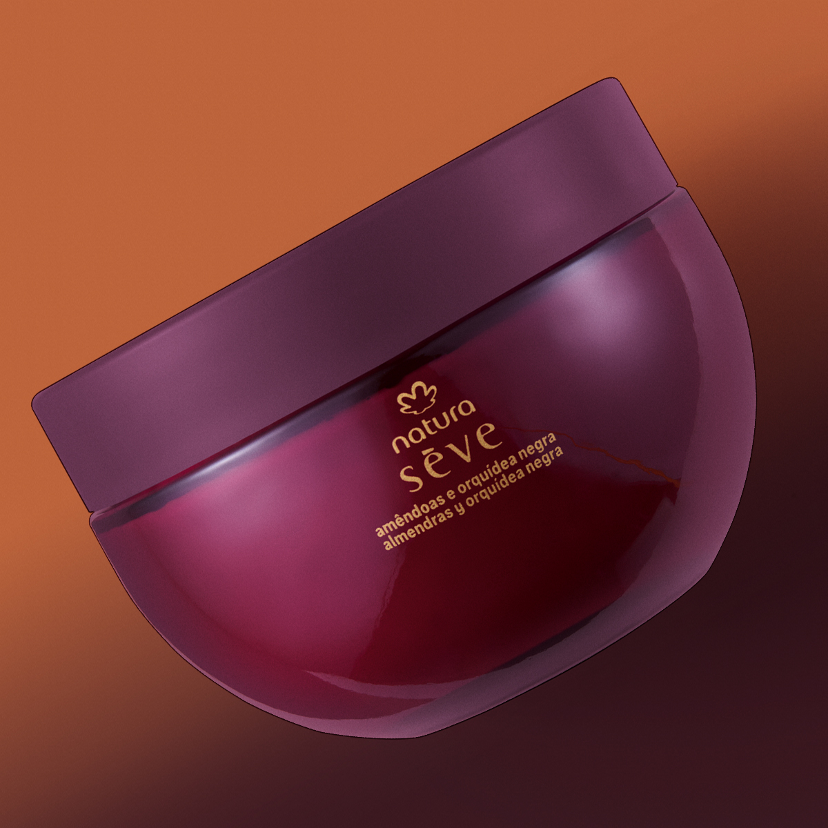 Aplicação do Creme Sève no corpo