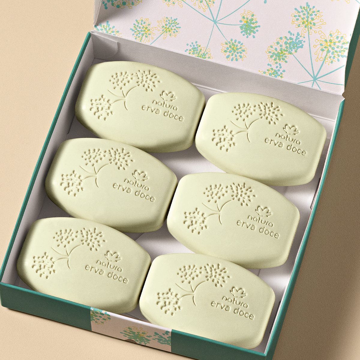1767264412 663 Presente Natura Erva Doce Sabonetes em Barra