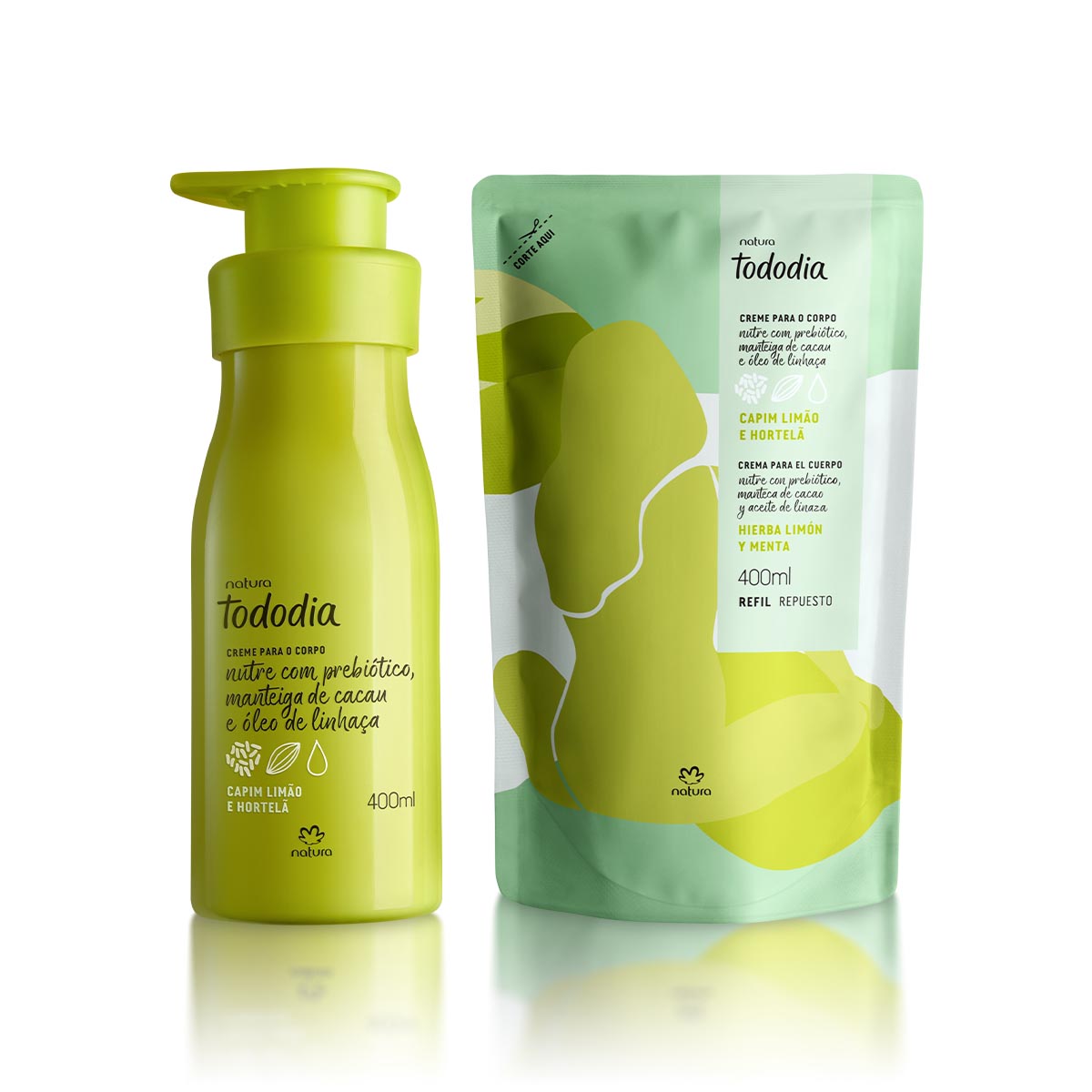 Creme Nutritivo Tododia em embalagem elegante