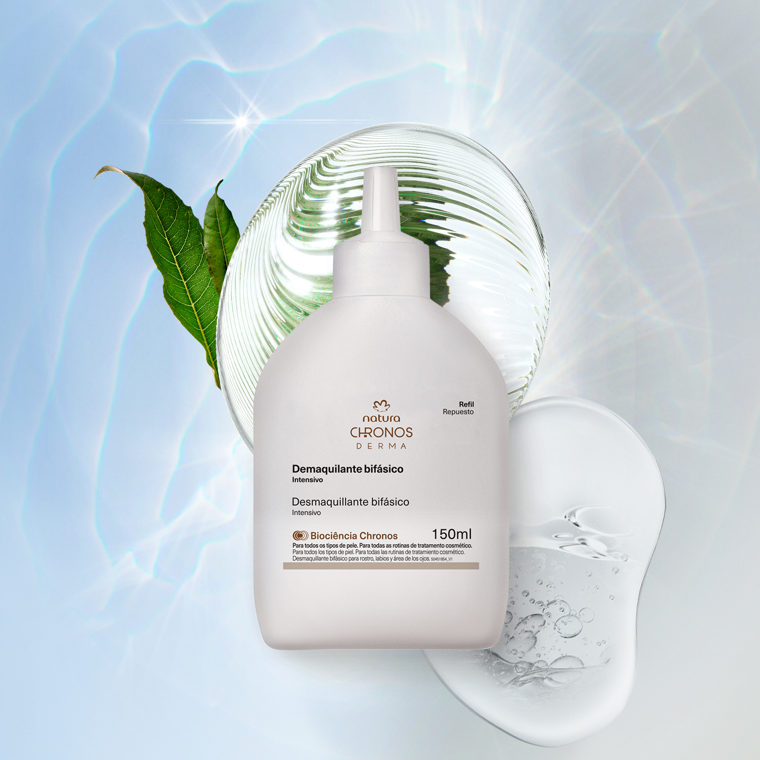 1767633269 234 Refil Fluido Bifasico Demaquilante Intensivo Chronos Derma
