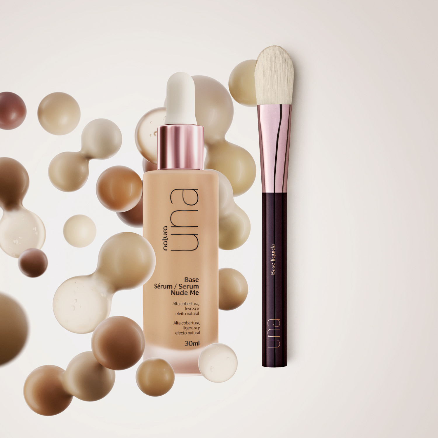 1767636522 233 Kit Base Serum Una com Pincel
