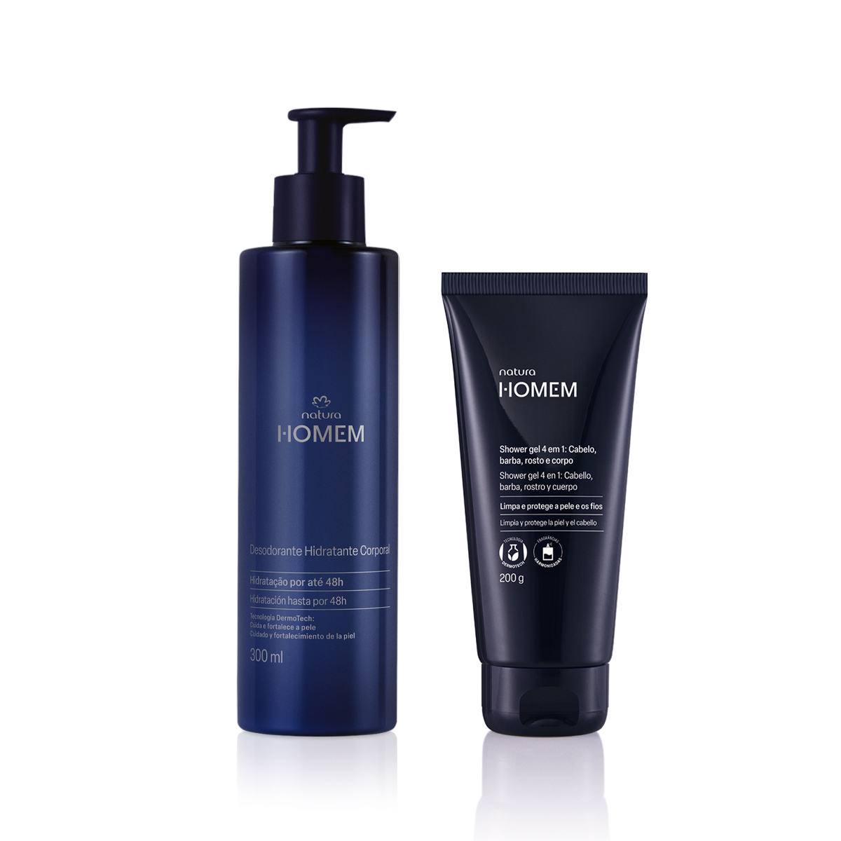 1767699271 630 Kit Shower Gel e Desodorante Hidratante Corporal Natura Homem 2