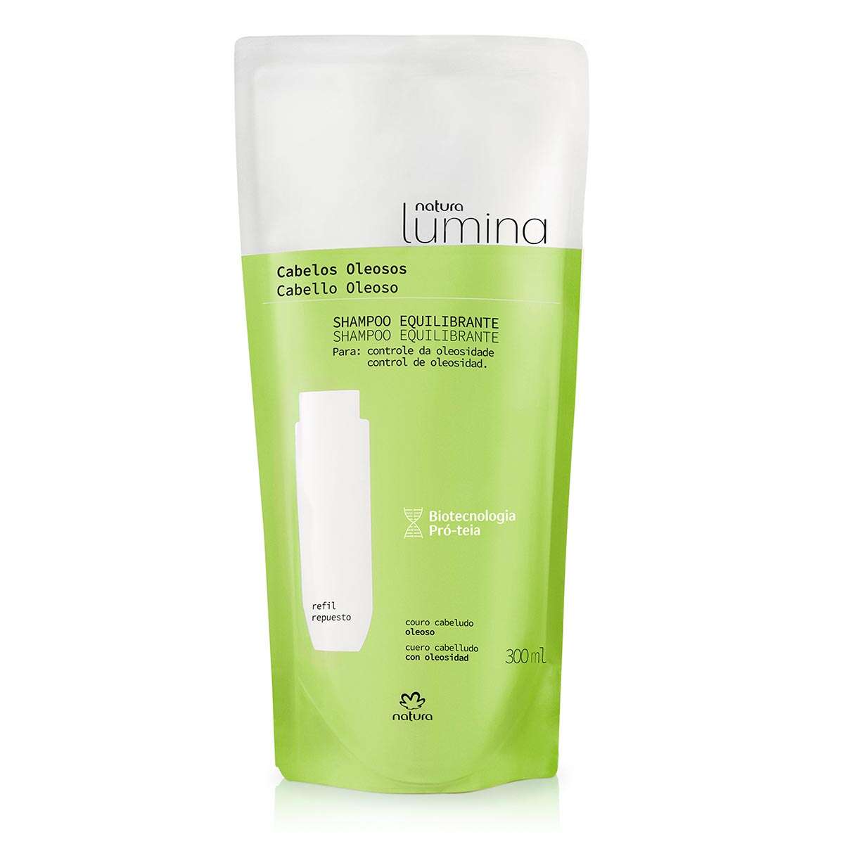 1767810399 706 Refil Shampoo Equilibrante para Cabelos Oleosos Lumina